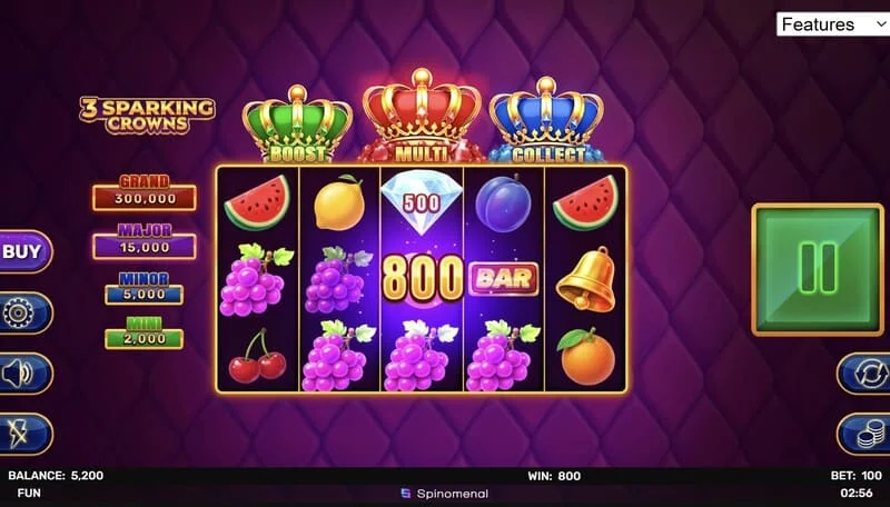 Gain du jeu de base 3 Sparking Crowns